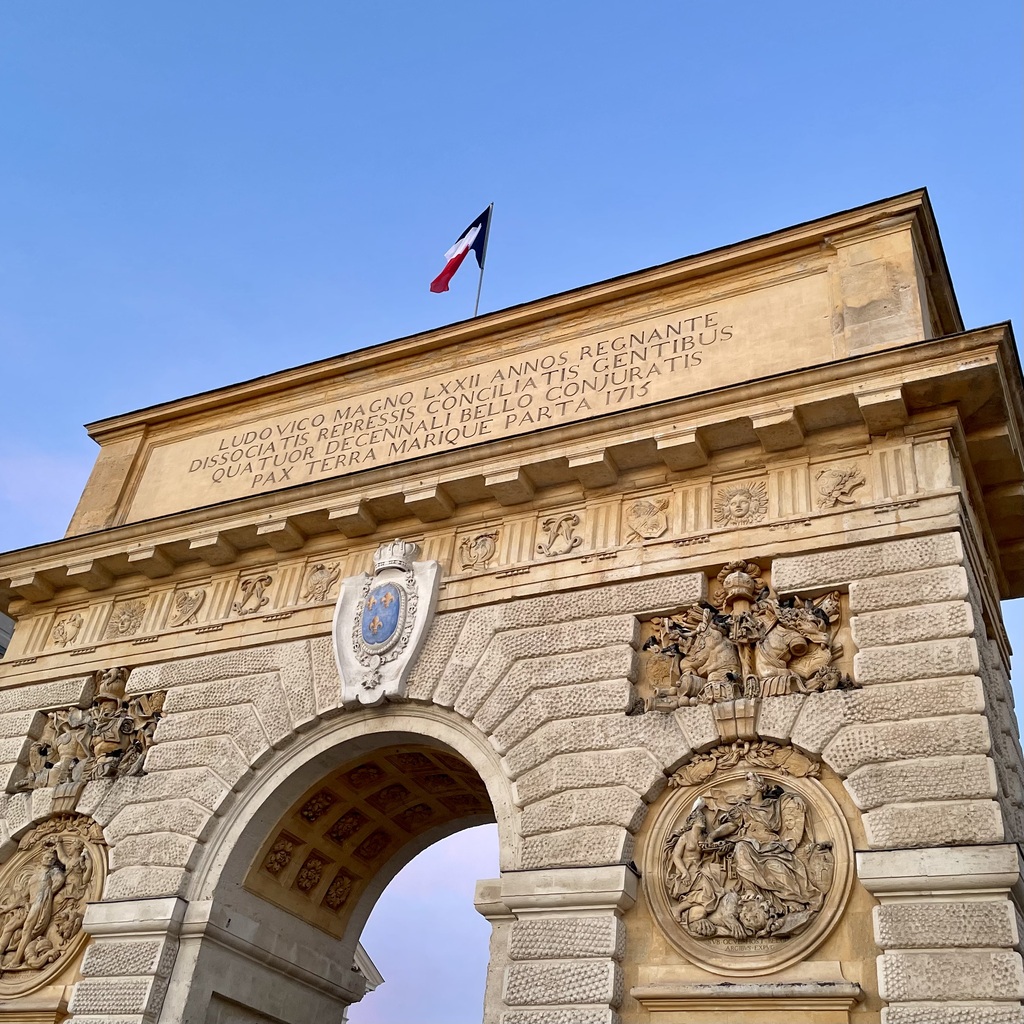 <em>Arc de triomphe</em> of Montpellier.
