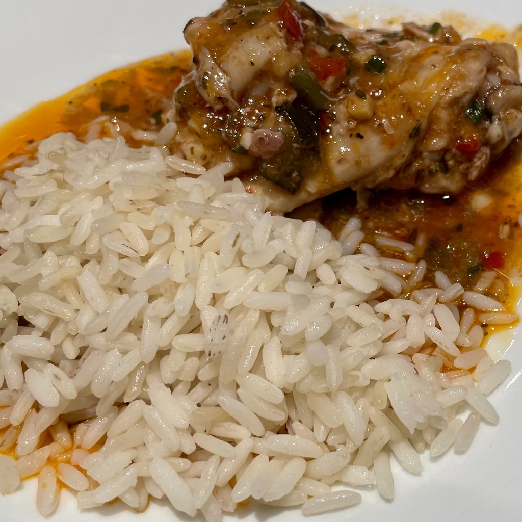 The Basque chicken wasn’t bad.