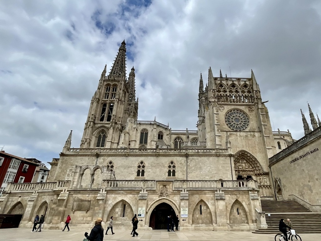 The cathedral in Burgos. I went in for long enough to decide I wasn’t going to pay to go in. It looked magnificent, though.
