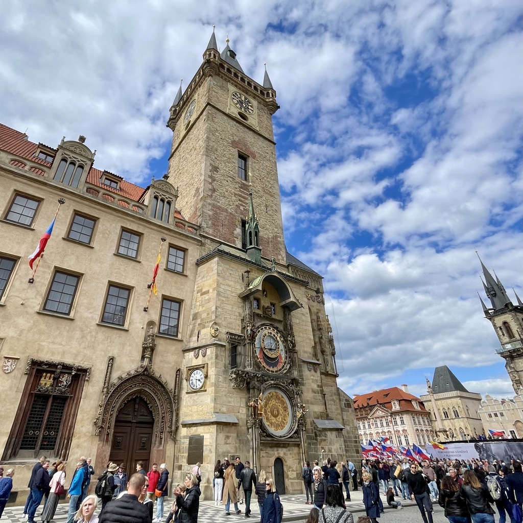 The Astronomical Clock of Prague.