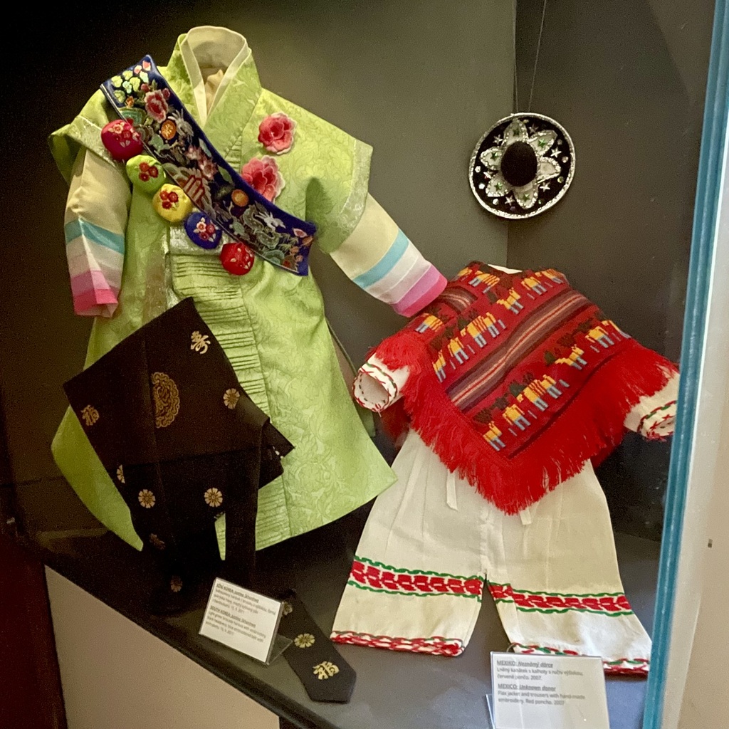 Some of the Infant’s vestments.