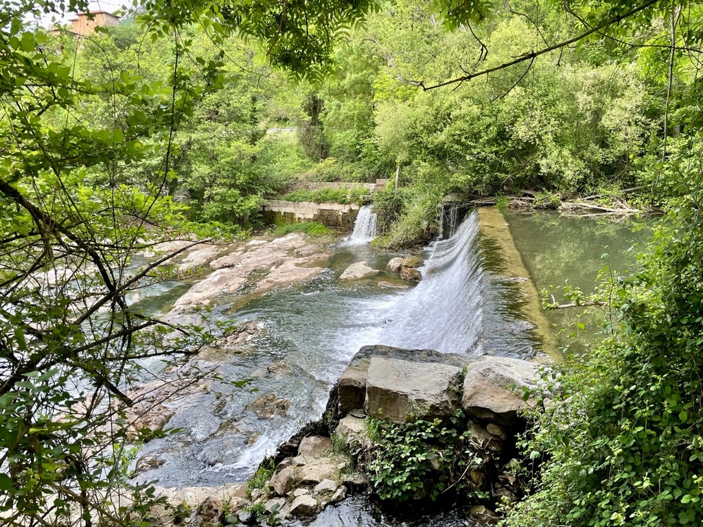 The trail to Pamplona followed the river much of the way.